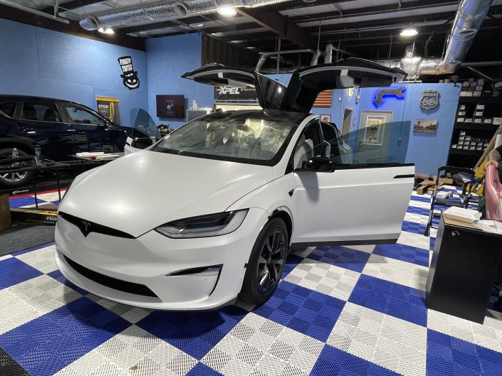 Tesla model x xpel stealth ppf and tint 